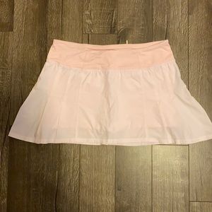 Pink Lululemon Running Skirt